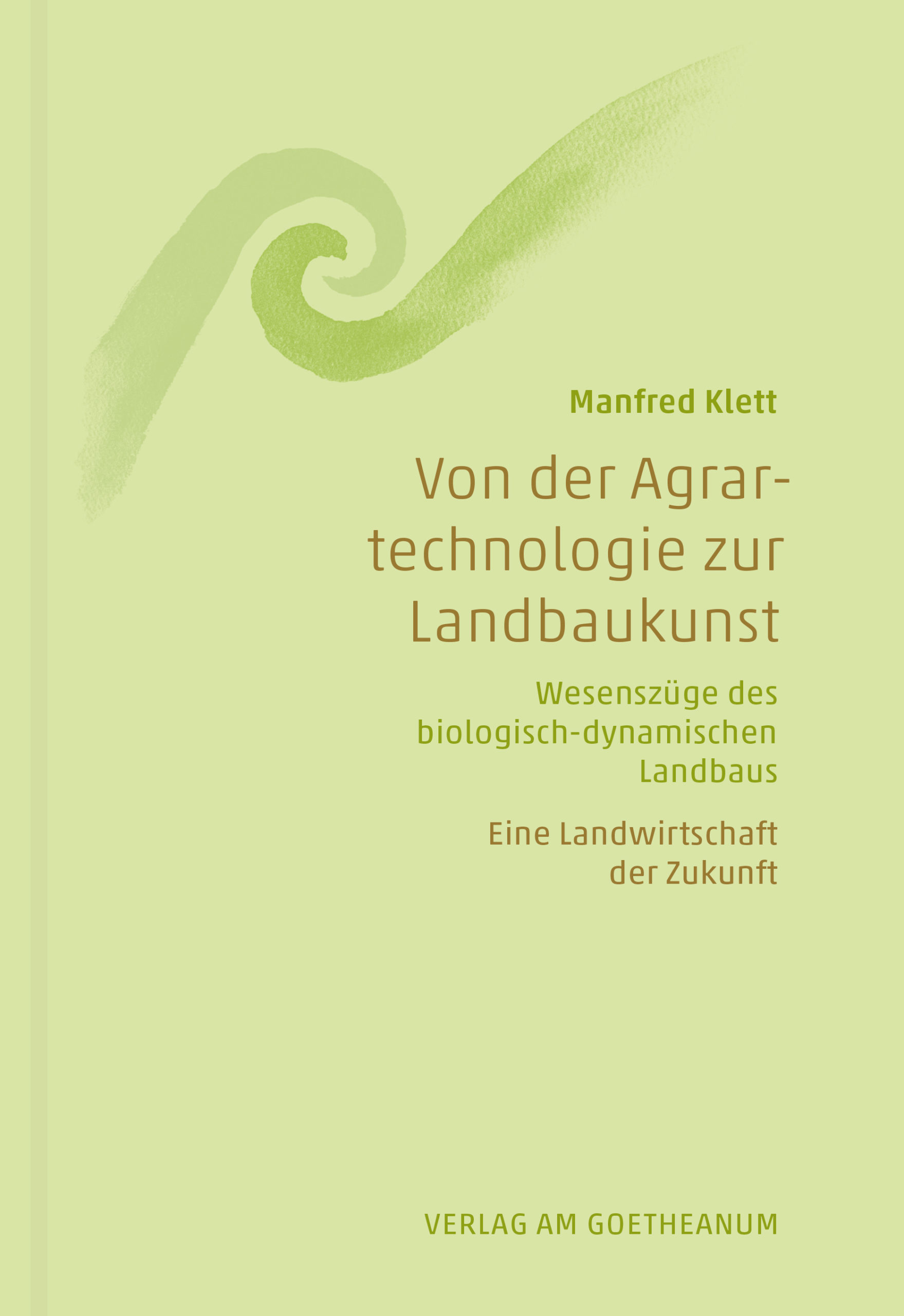 Buchcover Manfred Klett